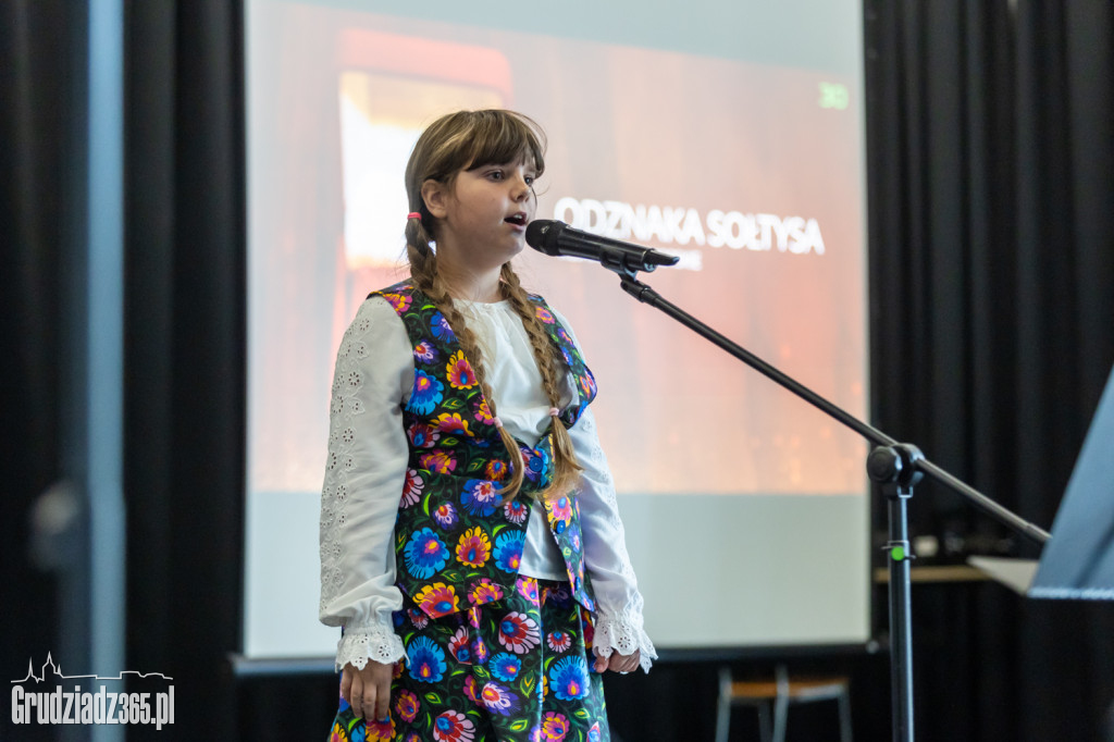 Sołtysi z powiatu grudziądzkiego wyróżnieni odznakami honorowymi