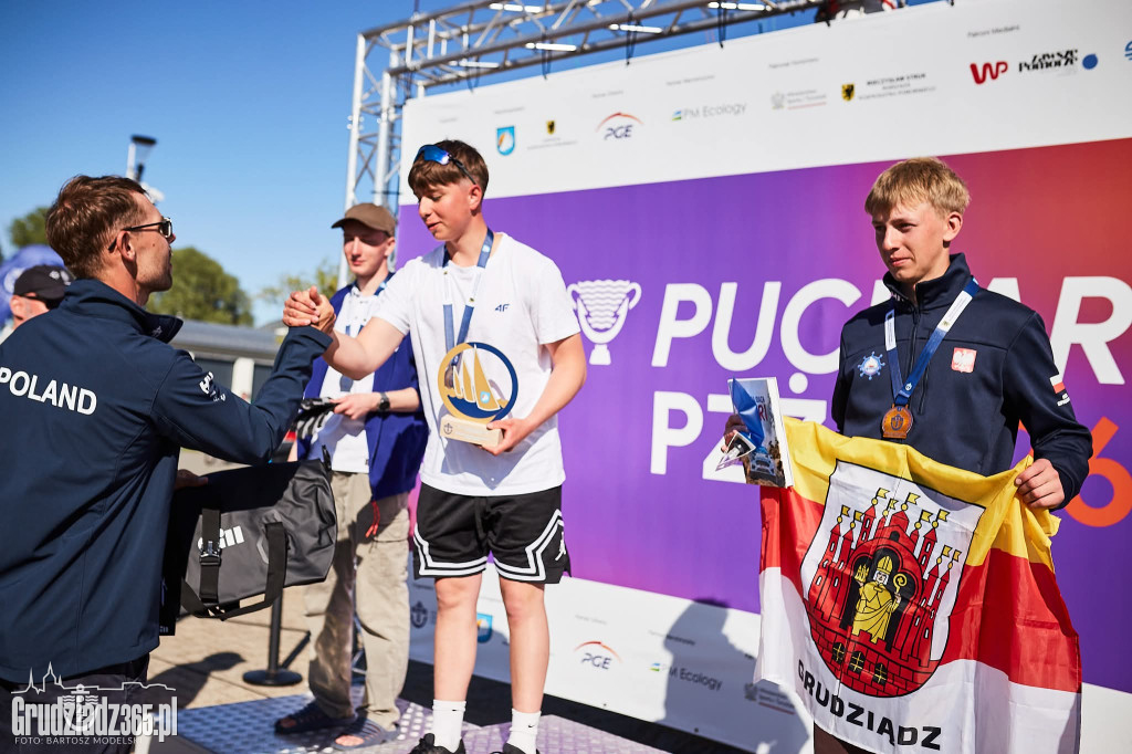 Deszcz medali dla Grudziądza! Nasi żeglarze błyszczą na Pucharze Polski
