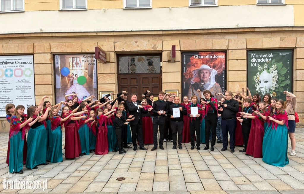 Brązowy medal dla chóru Cantores Graudentes na 53. Międzynarodowym Festiwalu w Ołomuńcu