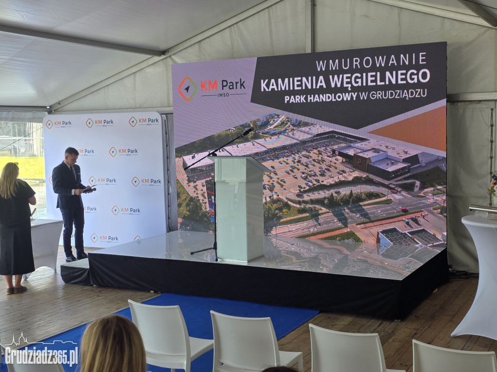 Nowoczesny park handlowy zastąpi dawnego Reala. Wmurowano kamień węgielny pod KM Park IMSO