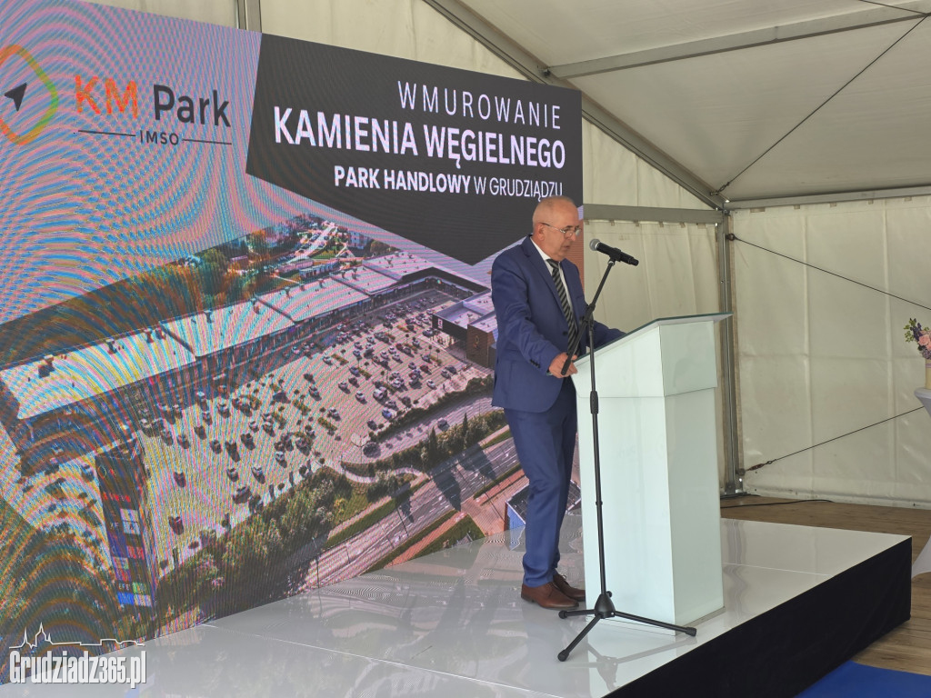 Nowoczesny park handlowy zastąpi dawnego Reala. Wmurowano kamień węgielny pod KM Park IMSO