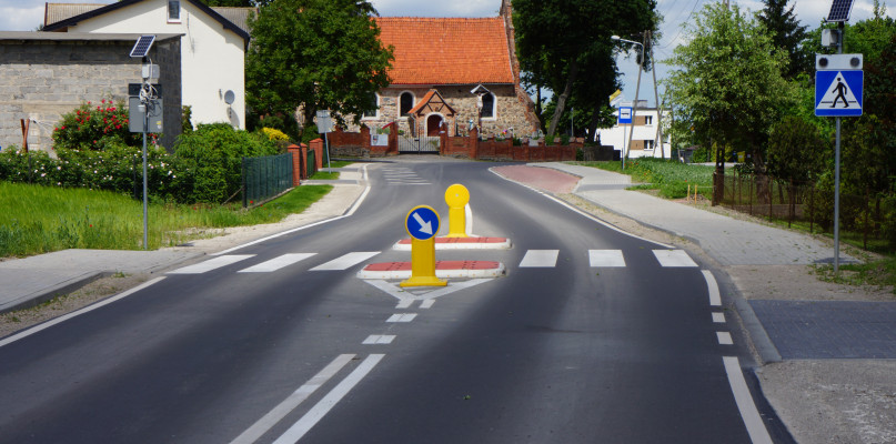 przebudowa drogi Dąbrówka Królewska-Gruta