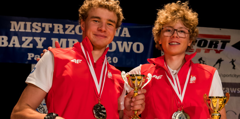 Marcel Montrymowicz z lewej, Ludwik Grzelak z prawej