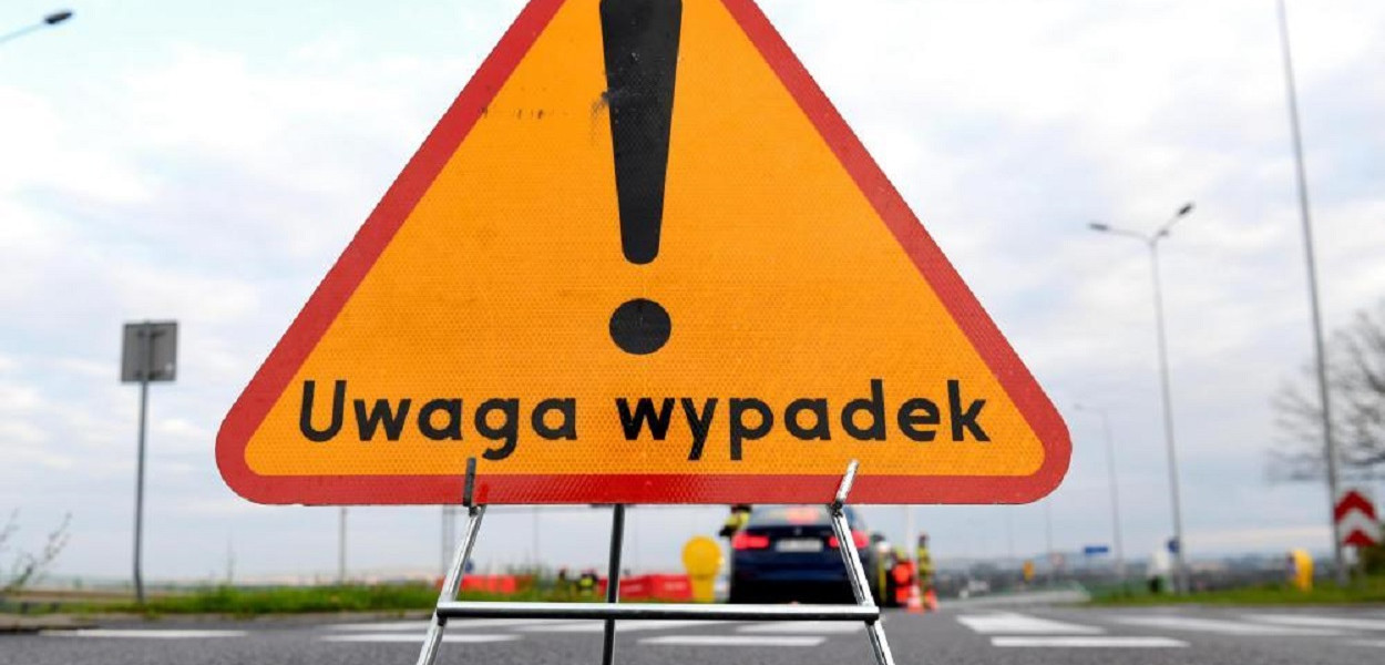 Jedna osoba ranna w wypadku na dk 16 koło Grudziądza - ruch wa