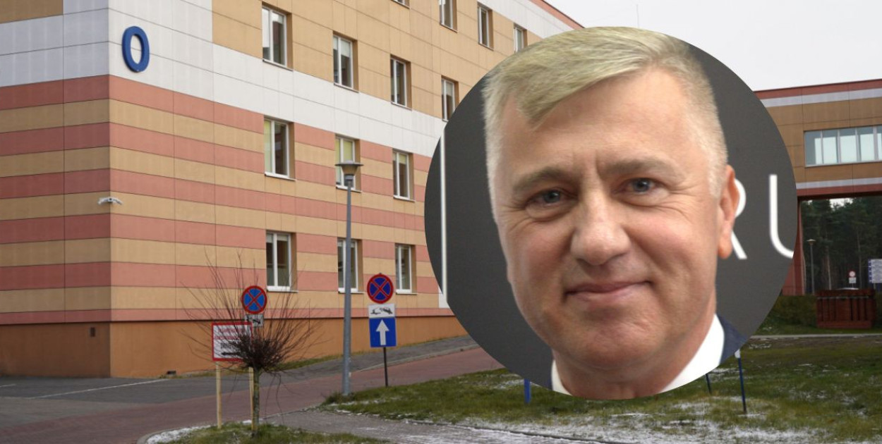 Dyrektor szpitala w Grudziądzu  Maciej Hoppe złożył rezygnację