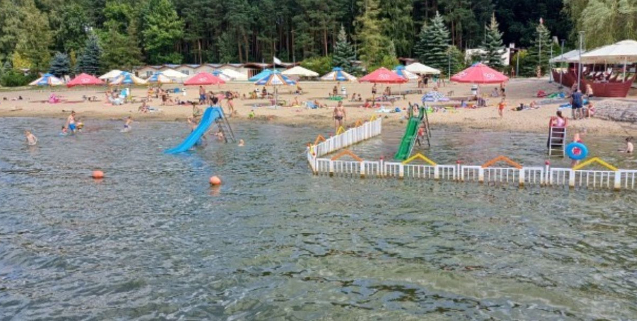 Plaża Delfin w Rudniku koło Grudziądza działa normalnie