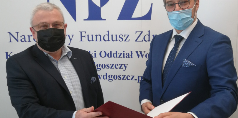 Akt powołania wręczył Bernard Waśko, Zastępca Prezesa NFZ ds. Medycznych