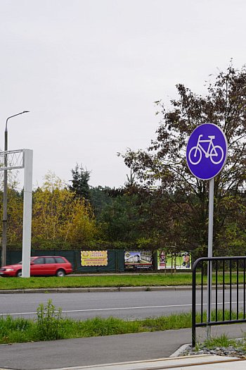 Po remoncie Chełmińskiej w Grudziądzu zniknęło część drogi dla rowerów-1788