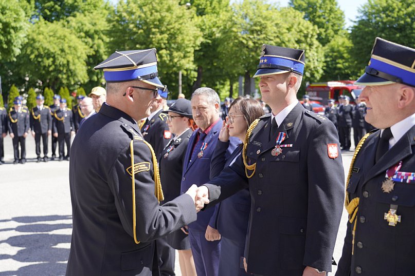 Strażackie Święto w Grudziądzu: odznaczenia, awanse i jubileusze