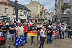 Konfederacja zorganizowała manifestację „Stop Imigracji” w Grudziądzu. „Protest zaniepokojonych obywateli”-2406