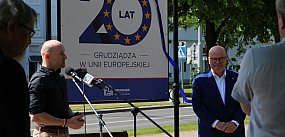 20 lat Grudziądza w Unii Europejskiej - wystawa plenero