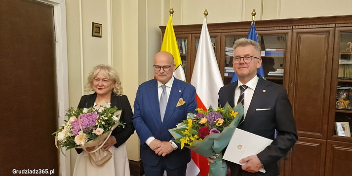 Róża Lewandowska i Tomasz Smolarek wiceprezydentami Grudziądza 