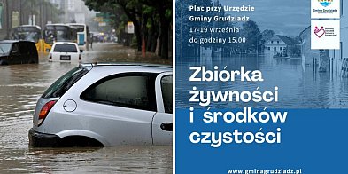 Gmina Grudziądz organizuje zbiórkę żywności dla powodzi-91133