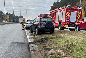 Zderzenie dwóch aut na ul. Peszkowskiego w Grudziądzu - jedna osoba ranna-92252