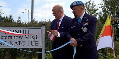Nowe rondo w Grudziądzu nosi imię weteranów. To hołd dla uczestników misji pokojow-96306