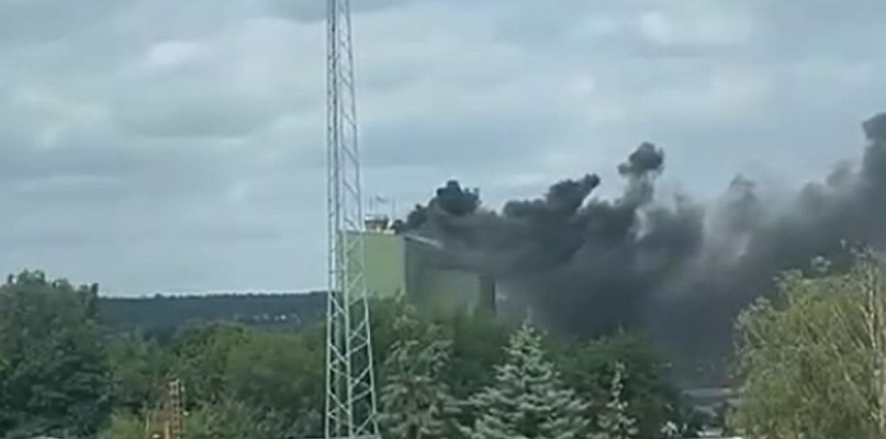 Pożar na terenie OPEC Grudziądz - trwa akcja służb - 96484