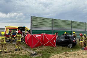 Tragiczny wypadek na A1 przed węzłem Grudziądz. Jedna osoba nie żyje-96604