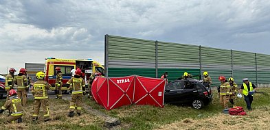 Tragiczny wypadek na A1 przed węzłem Grudziądz. Jedna osoba nie żyje-96604