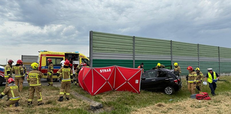 Tragiczny wypadek na A1 przed węzłem Grudziądz. Jedna osoba nie żyje - 96604