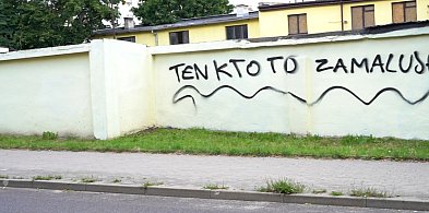 Wulgarna odpowiedź na akcję miasta. Graffiti wróciło w niespełna 24 godziny-97111