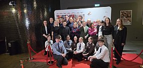 Gwiazdy na czerwonym dywanie w Grudziądzu. Przedpremier