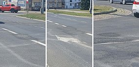Grudziądz: Najpierw malują pasy, potem lepią dziury