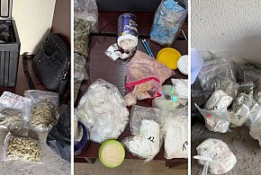 Potężne uderzenie kryminalnych. 59-latek z blisko 8 kg narkotyków w areszcie-97918