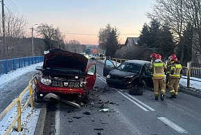 Wypadek w Świerkocinie. Zablokowana DK55, są ranni