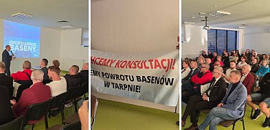 Basenów w Tarpnie otworzyć nie można, ale wizja za 380 milionów jest-97990