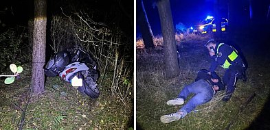 Pijany, bez prawa jazdy i OC. Ucieczka motocyklisty ulicami Grudziądza-98523