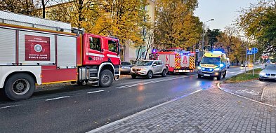 Potrącenie na przejściu dla pieszych przy ul. Bora-Komorowskiego-98595