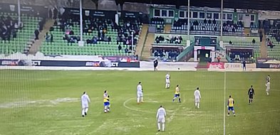 Zimny prysznic przy Piłsudskiego. Olimpia Grudziądz ulega Unii Skierniewice-99243