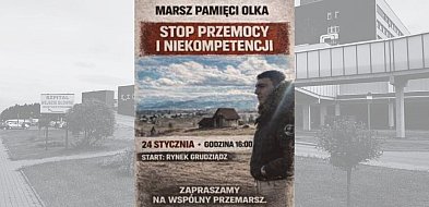 Grudziądzanie powiedzą „DOŚĆ”. Marsz Pamięci Olka i sprzeciwu wobec znieczulicy-99895