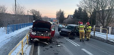 Wypadek w Świerkocinie. Zablokowana DK55, są ranni