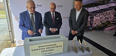 Nowoczesny park handlowy zastąpi dawnego Reala. Wmurowano kamień węgielny pod KM P