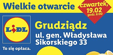 Lidl Polska otwiera czwarty sklep w Grudziądzu!