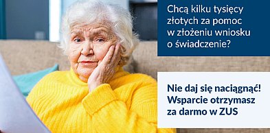 Nie płać pośrednikom za świadczenie wspierające. ZUS pomaga bezpłatnie