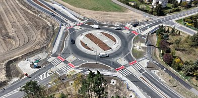 Nowe rondo w Mokrem już otwarte. Koniec utrudnień na trasie do Grudziądza