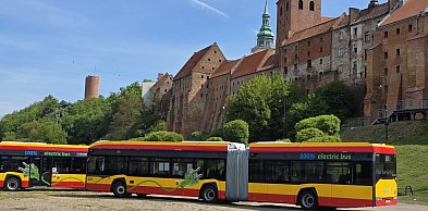 Przegubowe „elektryki” wyjadą na ulice Grudziądza. Zobacz, co oferują pasażerom!