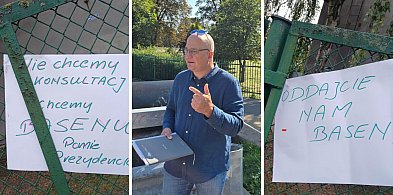 „Nie chcemy konsultacji, chcemy basenu!”. Radny Sarnowski wzywa mieszkańców do dzi-97721
