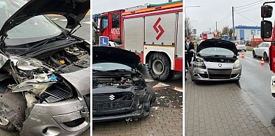 Grudziądz: Zderzenie "eLki" z Renault na Waryńskiego. Jedna osoba poszkodowana-98747