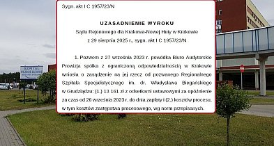 Zawiadomił prokuraturę o nieprawidłowościach w szpitalu. Wkrótce potem stracił pra-98666