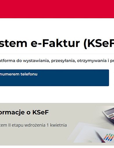 Od środy rusza kolejny etap Krajowego Systemu e-Faktur