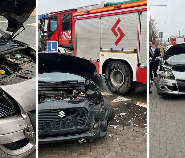 Grudziądz: Zderzenie "eLki" z Renault na Waryńskiego. Jedna osoba poszkodowana-98747