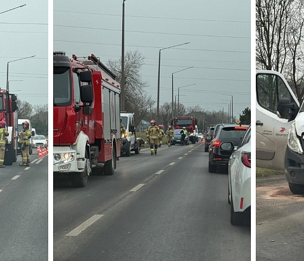 Kolizja na Szosie Toruńskiej: Utrudnienia w Grudziądzu-99023