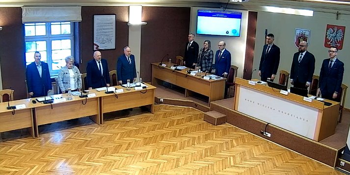 XXVII sesja Rady Miejskiej Grudziądza - transmisja online