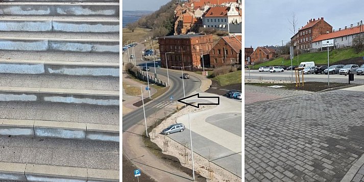Grudziądz: Schody z kostki zamiast żelbetu i milczenie Ratusza. Czy to inwestycja ...