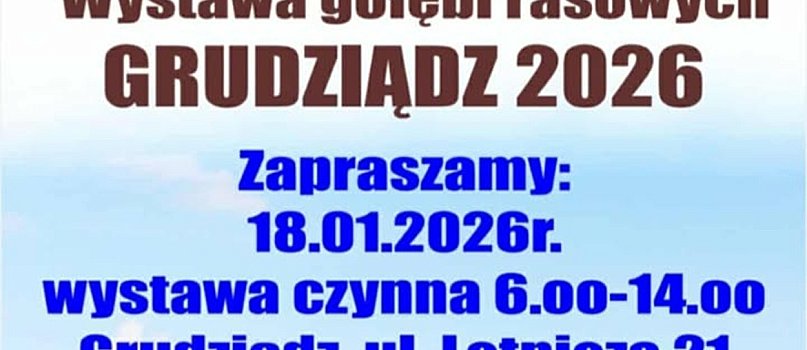 Wystawa Gołębi Rasowych Grudziądz 2026-3718