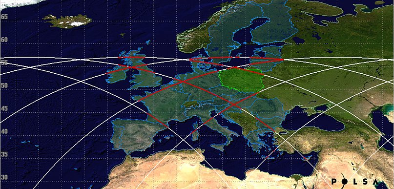 Chińska rakieta wchodzi w atmosferę. POLSA monitoruje sytuację – komunikat