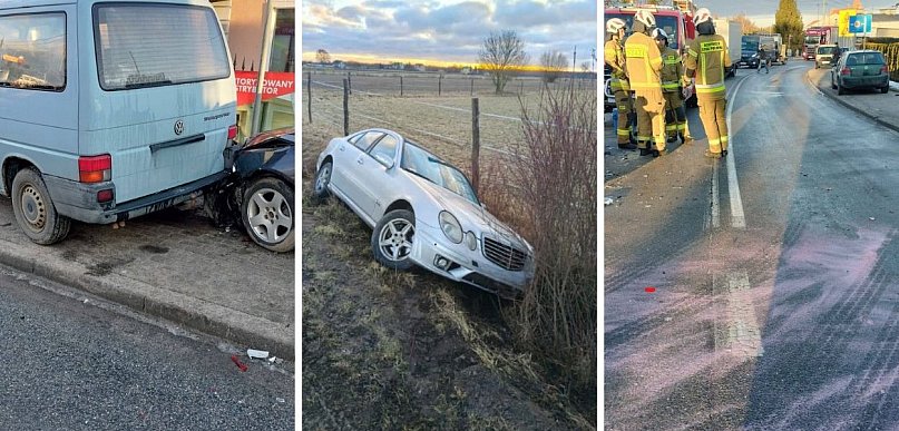 Czarne poranki w powiecie grudziądzkim: Seria kolizji pod Szynychem i Radzyniem Ch